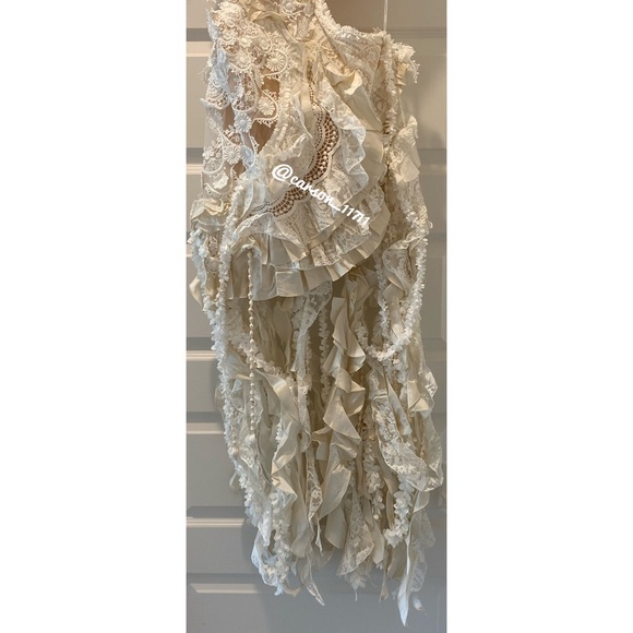 NEW Zimmermann Wonderland Lace Frill Gown AU2 - Picture 14 of 14